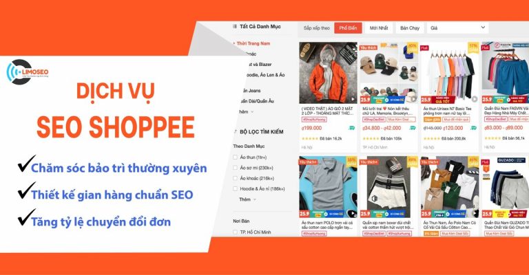 Dịch vụ SEO Shopee