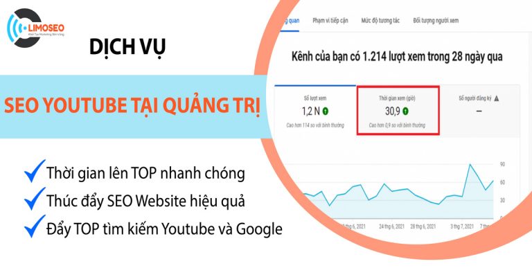 Dịch vụ SEO Youtube tại Quảng Trị