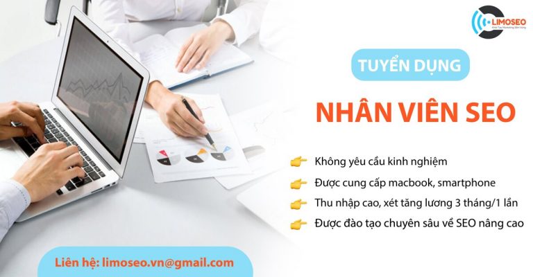 Tuyển dụng nhân viên SEO Limoseo