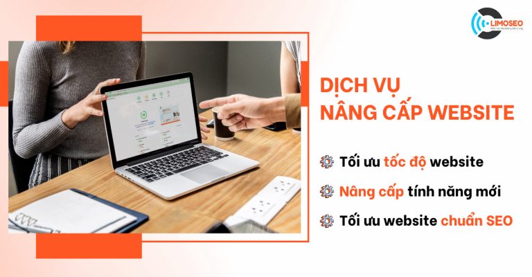 Dịch vụ nâng cấp website