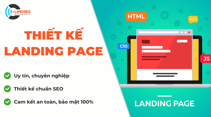 thiết kế landing page