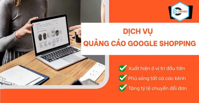 dịch vụ quảng cáo google shopping limoseo