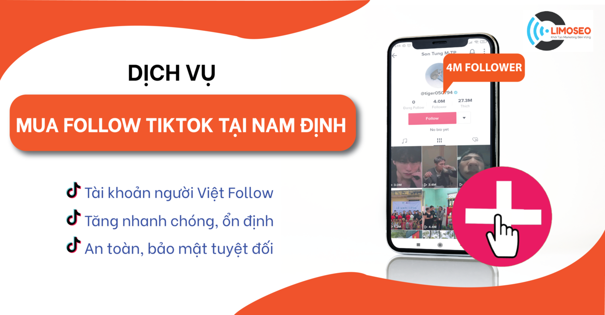 Dịch vụ mua follow Tiktok tại Nam Định