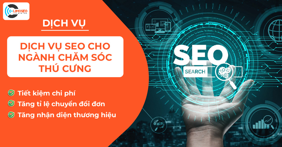 dịch vụ seo cho ngành chăm sóc thú cưng limoseo