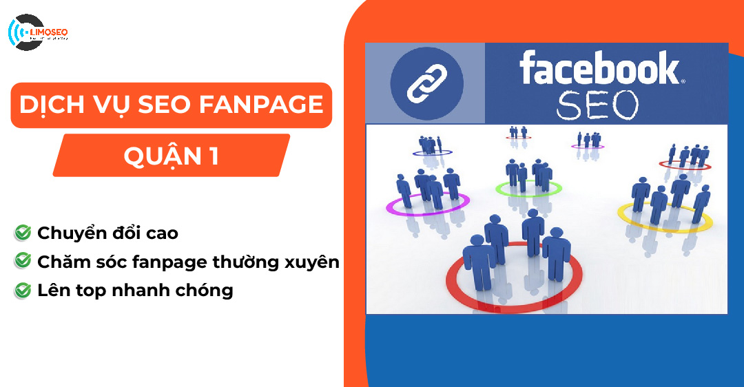 Dịch vụ SEO Fanpage quận 1 limoseo