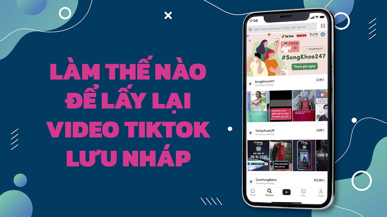 Làm thế nào để lấy lại video TikTok lưu nháp