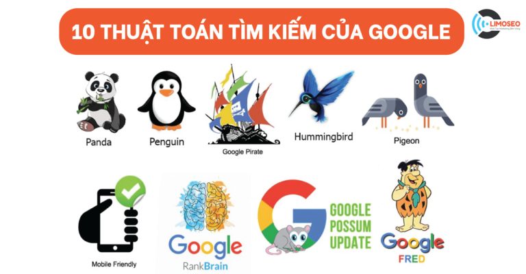 thuật toán tìm kiếm của Google