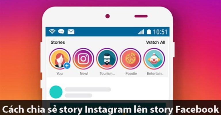 Hướng dẫn Cách chia sẻ tin từ Instagram lên facebook
