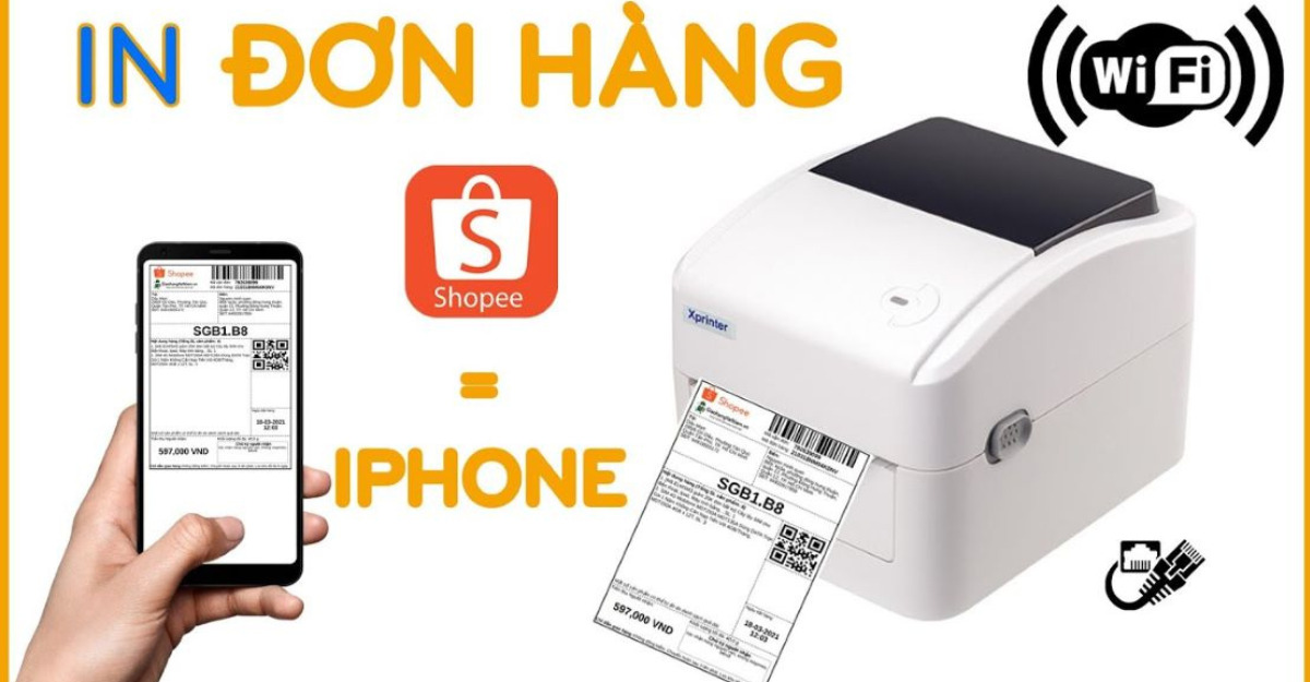 Cách in đơn hàng shopee trên shopee bằng điện thoại