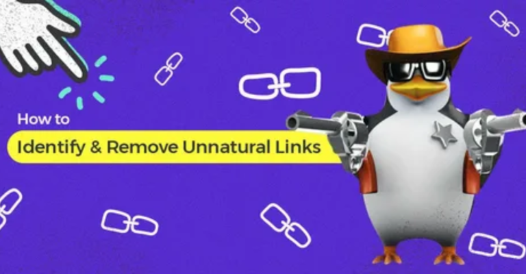 Cách khôi phục hình phạt Unnatural links đơn giản