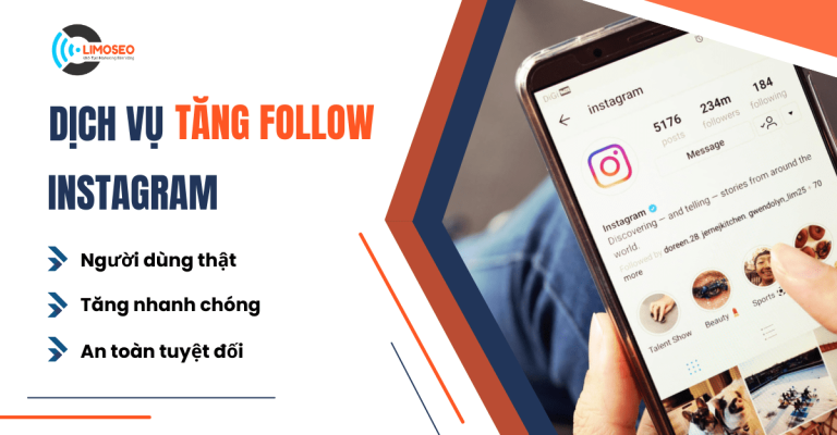 Dịch vụ tăng Follow Instagram - Mua follow thật, uy tín
