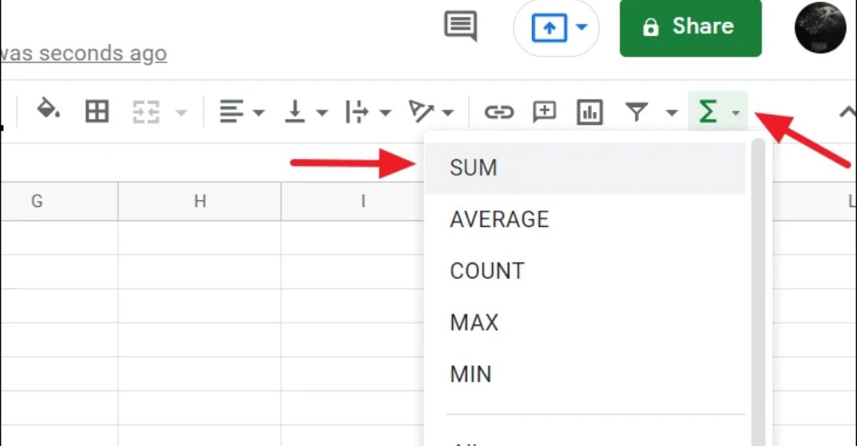 Quản lý thu chi bằng Google Sheet
