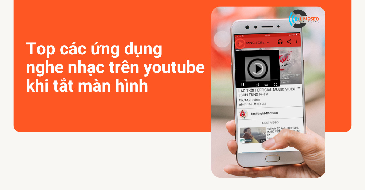 Top các ứng dụng nghe nhạc trên youtube khi tắt màn hình