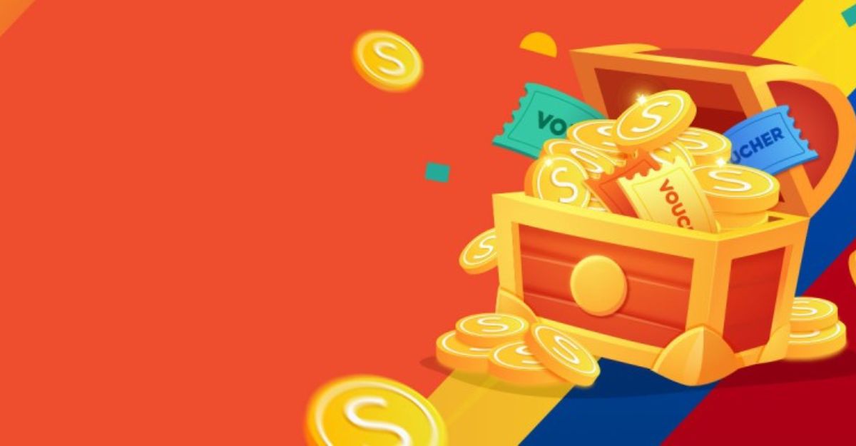 cách lắc xu shopee