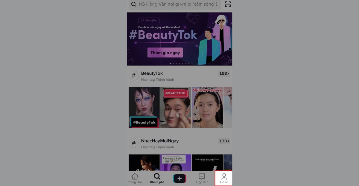 cách mở bình luận tiktok