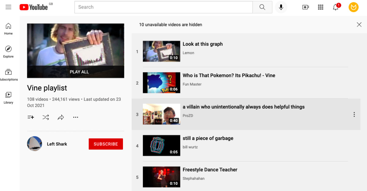 Cách tạo list phát trên Youtube