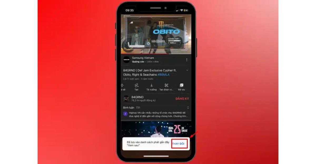 Cách tạo và quản lý danh sách phát YouTube trên điện thoại di động
