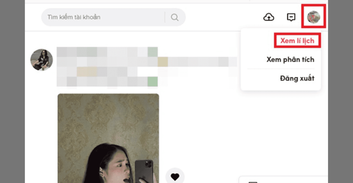 Cách xóa video trên tiktok bằng máy tính bước ba