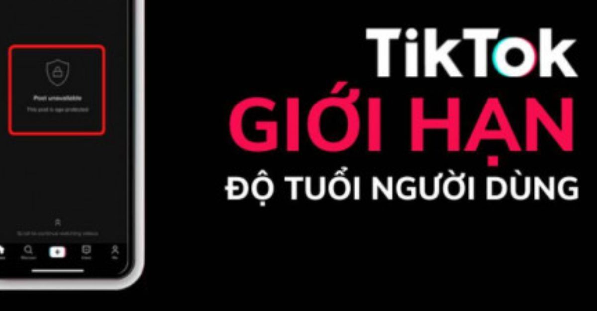 Chính sách độ tuổi của Tiktok