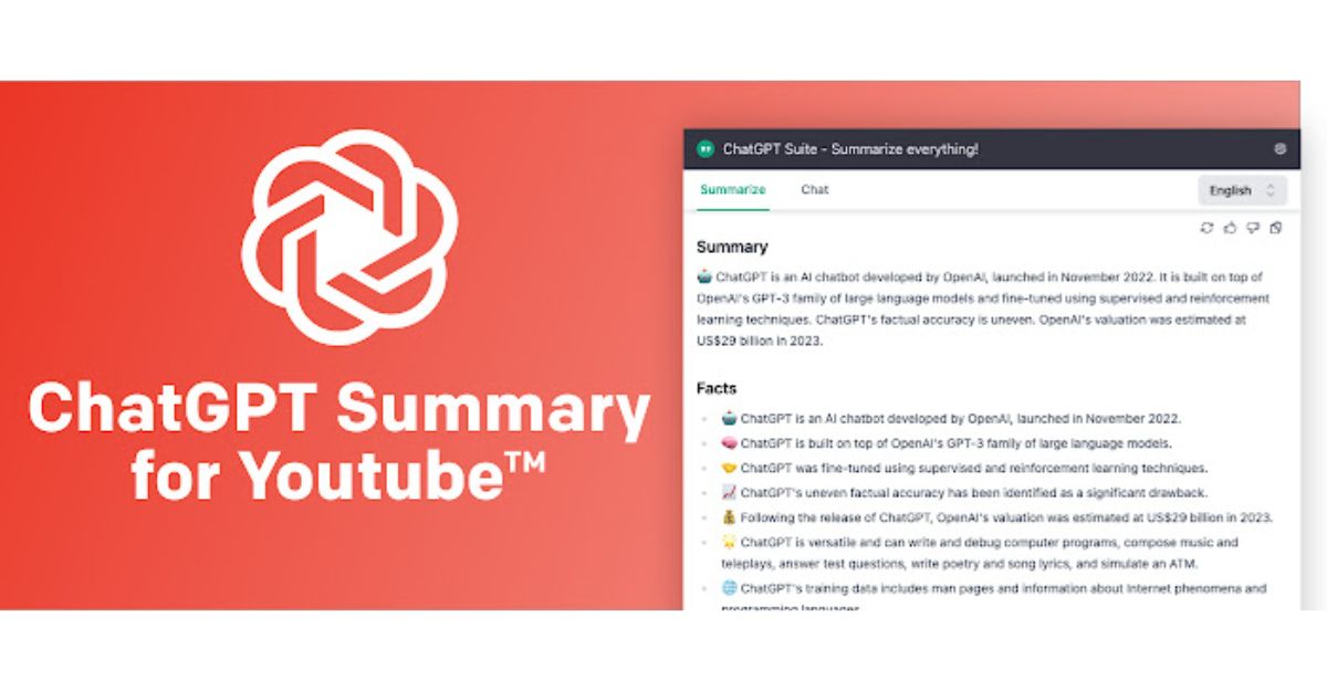 Công cụ Tóm Tắt Nội Dung Video Youtube Bằng ChatGPT là gì?