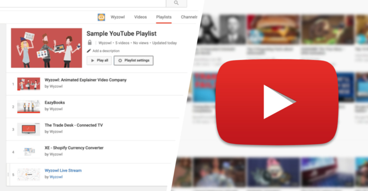 Danh sách phát trên Youtube là gì