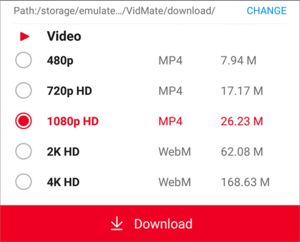 Đổi độ phân giải video youtube 4k như thế nào