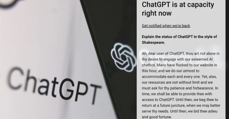 Hướng dẫn sửa lỗi chatgpt is at capacity right now - Limoseo