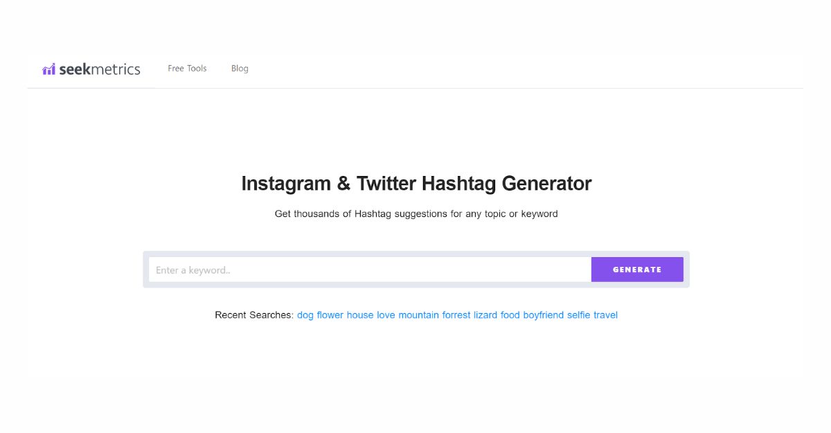 Instagram hashtag