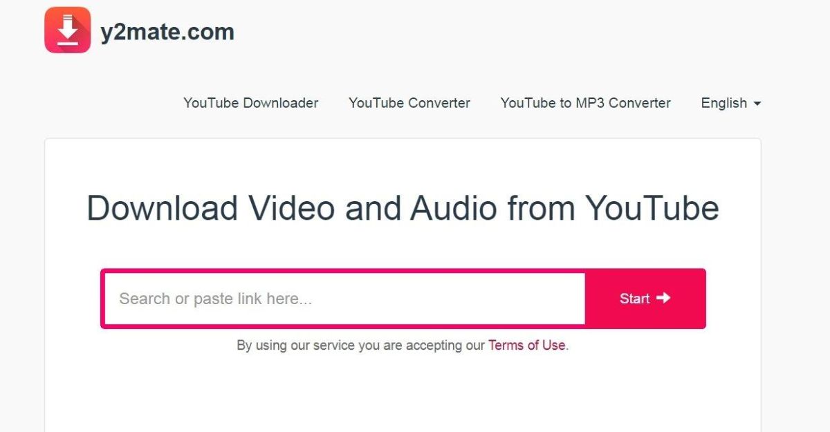Lưu video về điện thoại qua trang web Y2mate.com