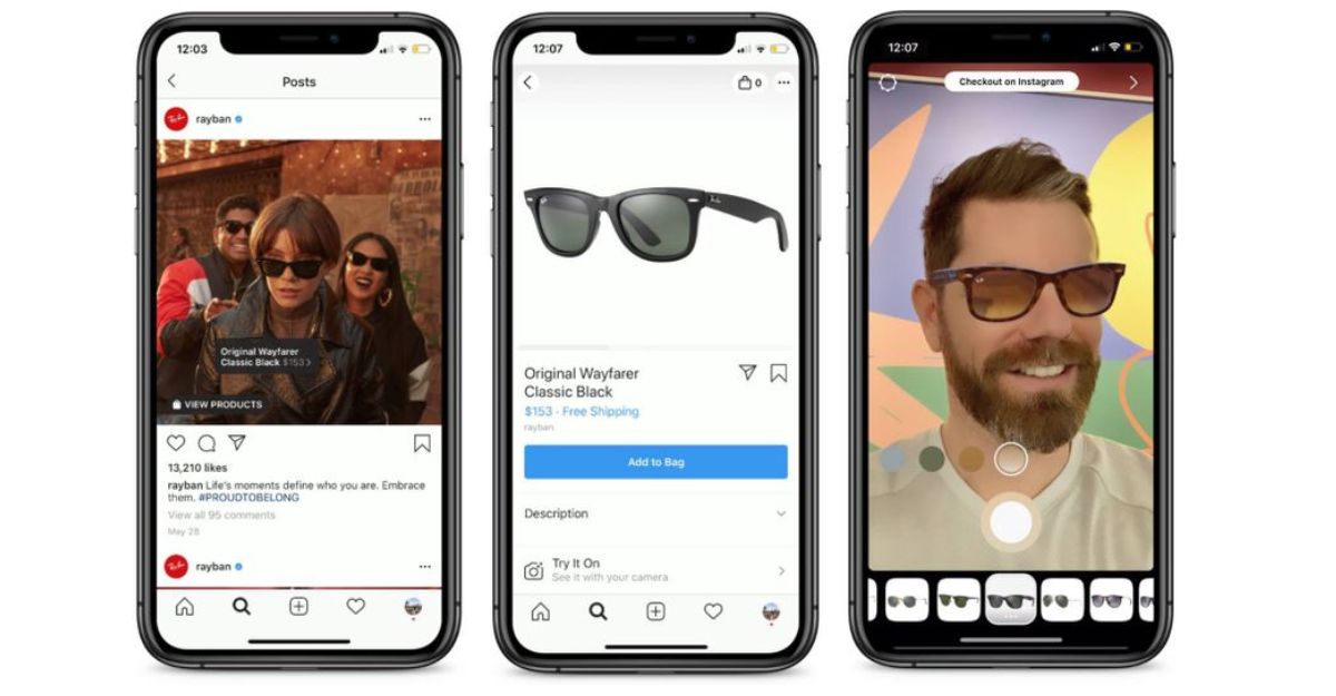 Quảng cáo AR trên Instagram