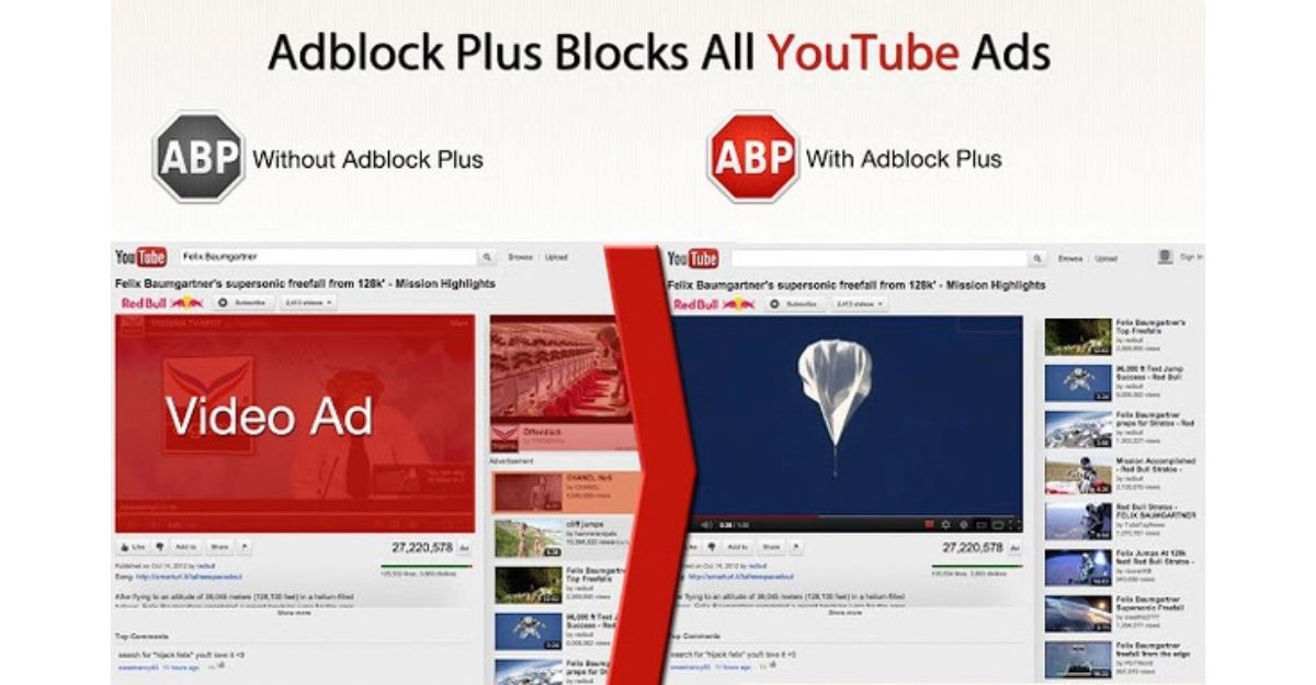 Sự khác biệt giữa Adblock Plus và Adblock Youtube là gì