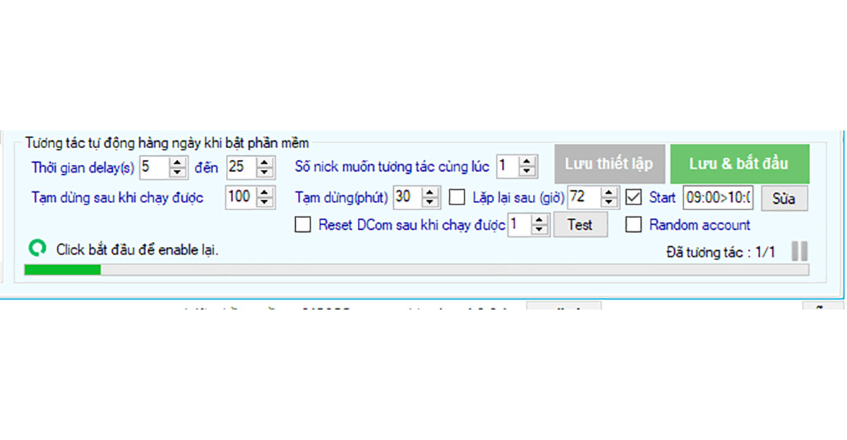 Thiết lập tương tác trên TikTok