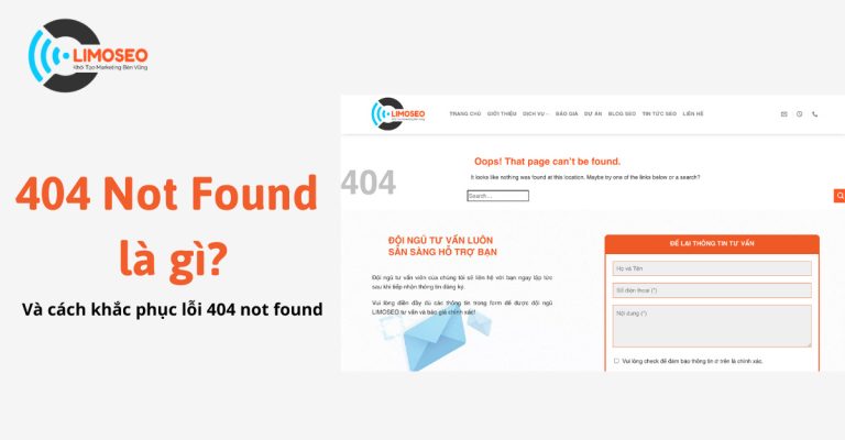 404 not found là gì