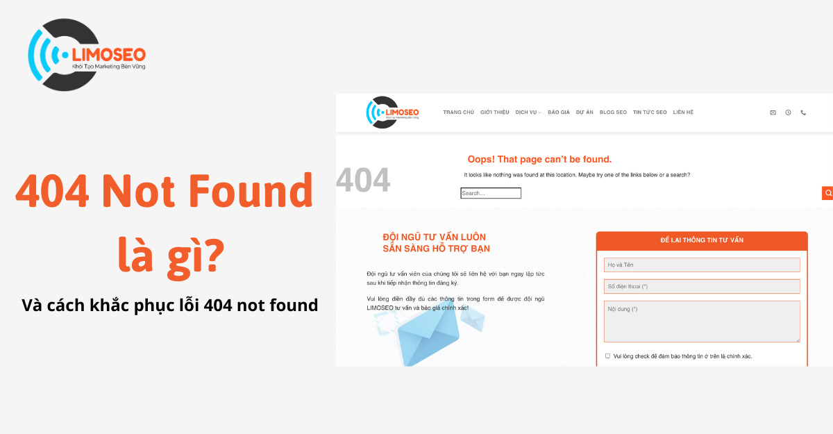 404 not found là gì