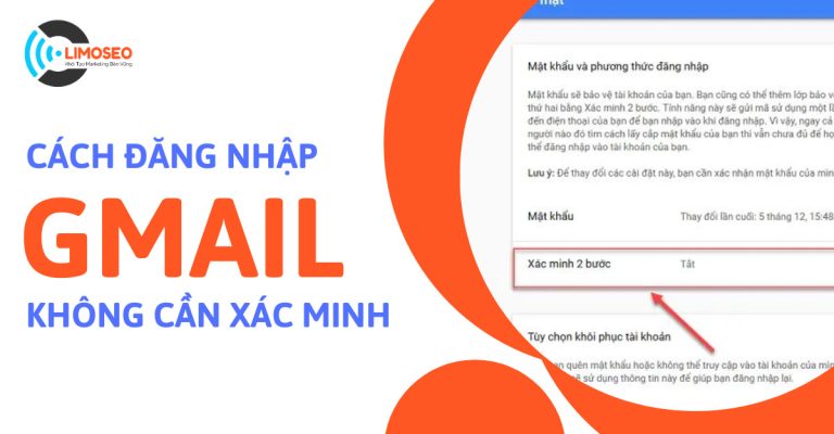 Cách đăng nhập Gmail không cần xác minh