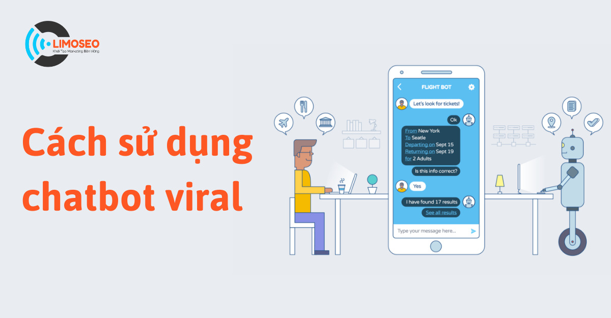 Cách sử dụng chatbot viral