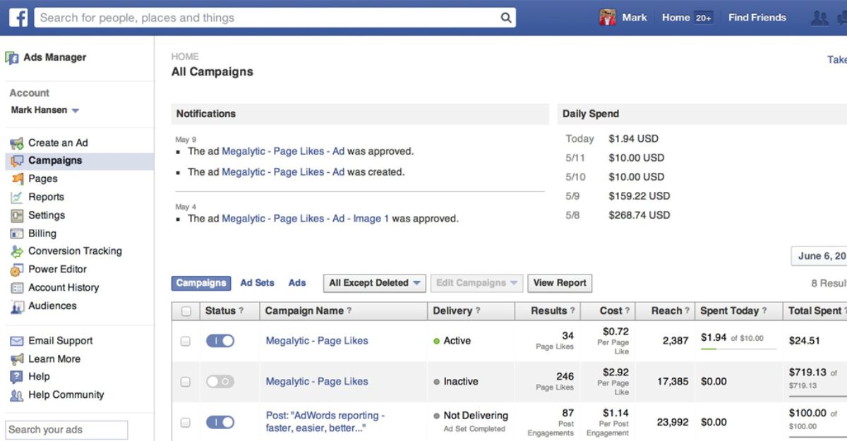 Cách sửa bài viết quảng cáo trên Facebook