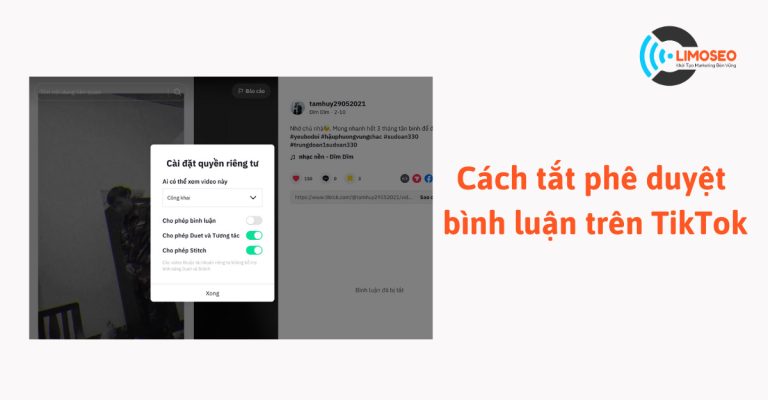 Cách tắt phê duyệt bình luận trên TikTok