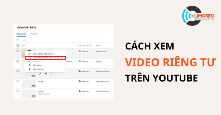 Cách xem video riêng tư trên Youtube đơn giản, dễ dàng