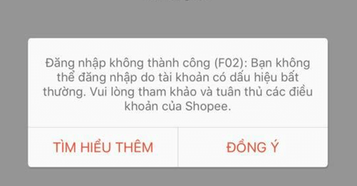 Chưa xác nhận danh tính tài khoản Shopee Pay