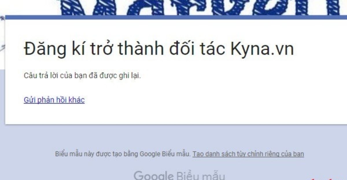 Đăng ký tiếp thị liên kết Kyna