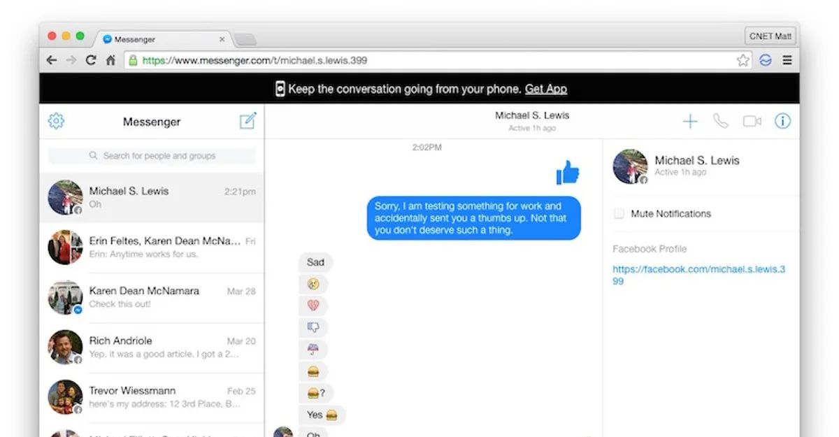 Gửi tin nhắn hàng loạt trên Messenger cá nhân bằng máy tính, laptop