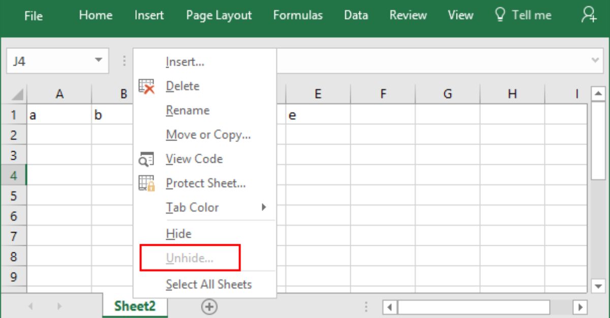 Không hiện được dòng ẩn trong Excel phải làm sao