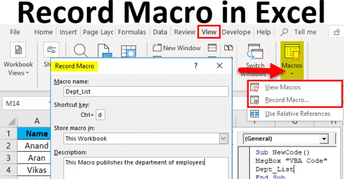 Hướng Dẫn Cách Sử Dụng Macro Trong Excel Limoseo 6698