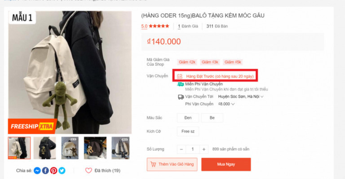 Tại sao nên giữ tỷ lệ hàng đặt trước trên Shopee ở mức thấp