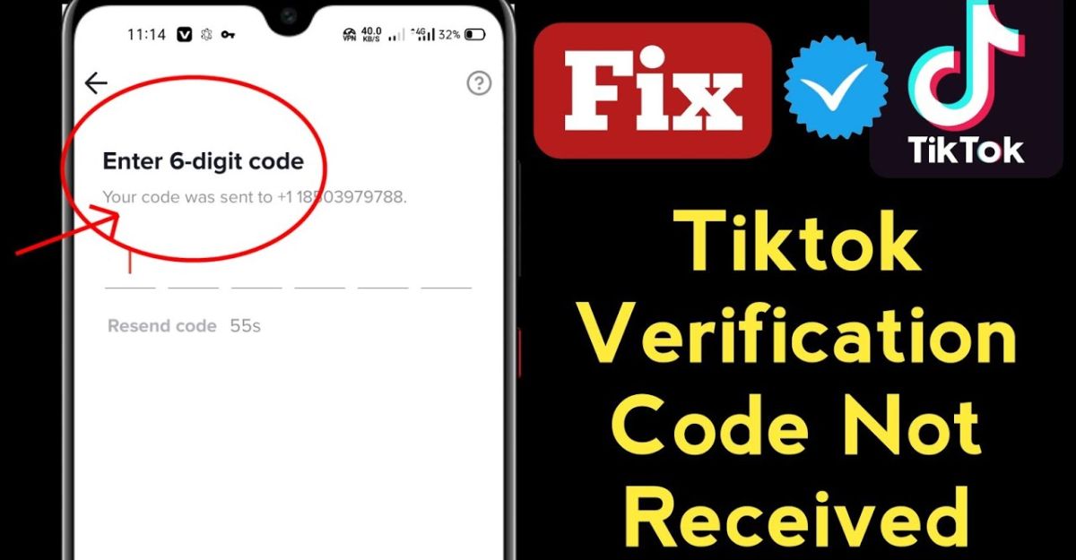 Tiktok shop bị lỗi không gửi mã xác minh