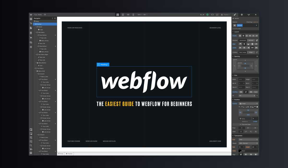 Tính năng của Webflow là gì