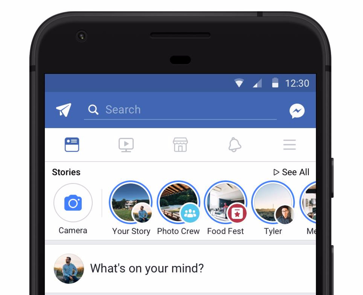 Video quảng cáo trên Facebook Stories
