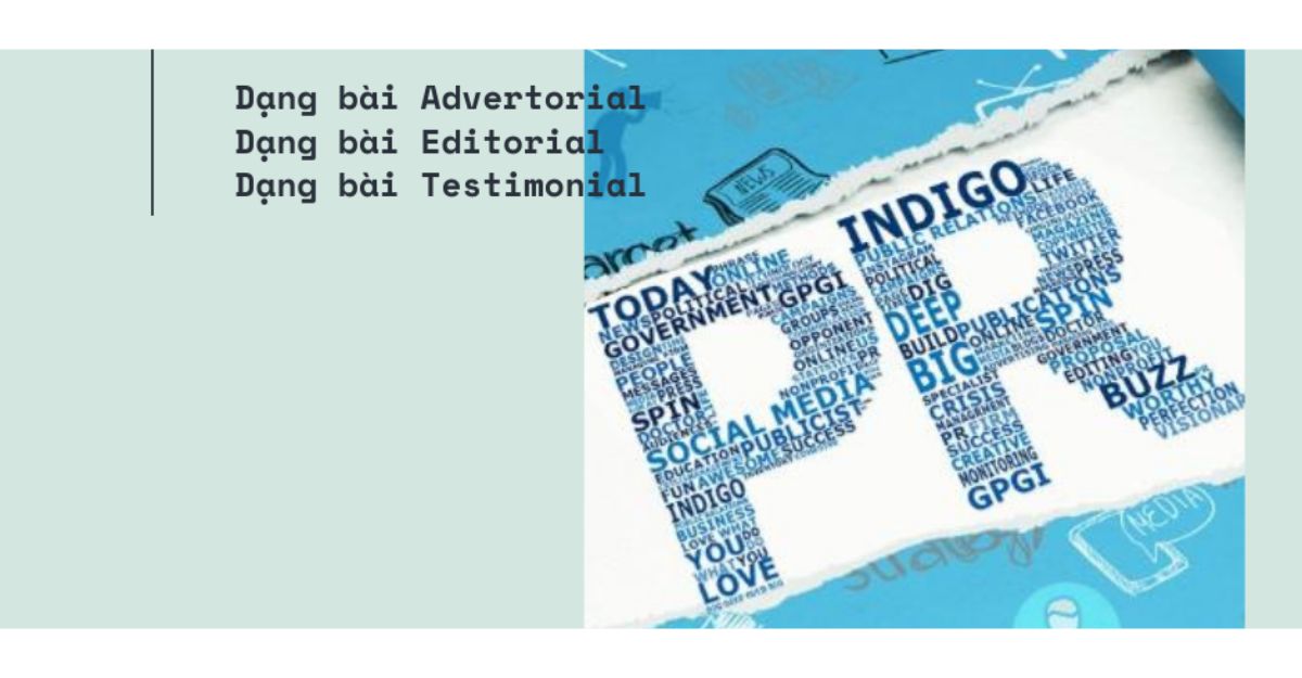Các loại bài PR trên Facebook