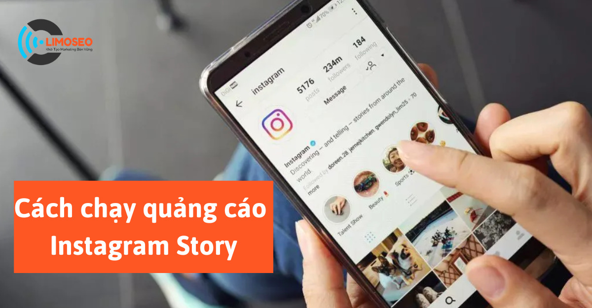cách chạy quảng cáo Instagram Story